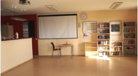 Blaha-Dorfgemeinschaftshaus Mandelshagen innen Blaha-Dorfgemeinschaftshaus Mandelshagen innen