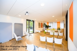 Blick in den Trauraum Blick in den Trauraum