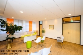 Traubereich und Besucher Traubereich und Besucher