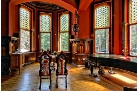 Trausaal im Jagdschloss Gelbensande Trausaal im Jagdschloss Gelbensande